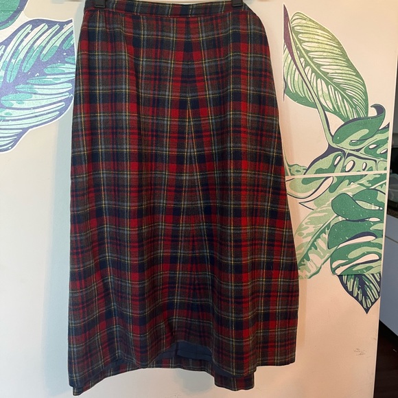 Pendleton Plaid Skirt - Picture 1 of 6